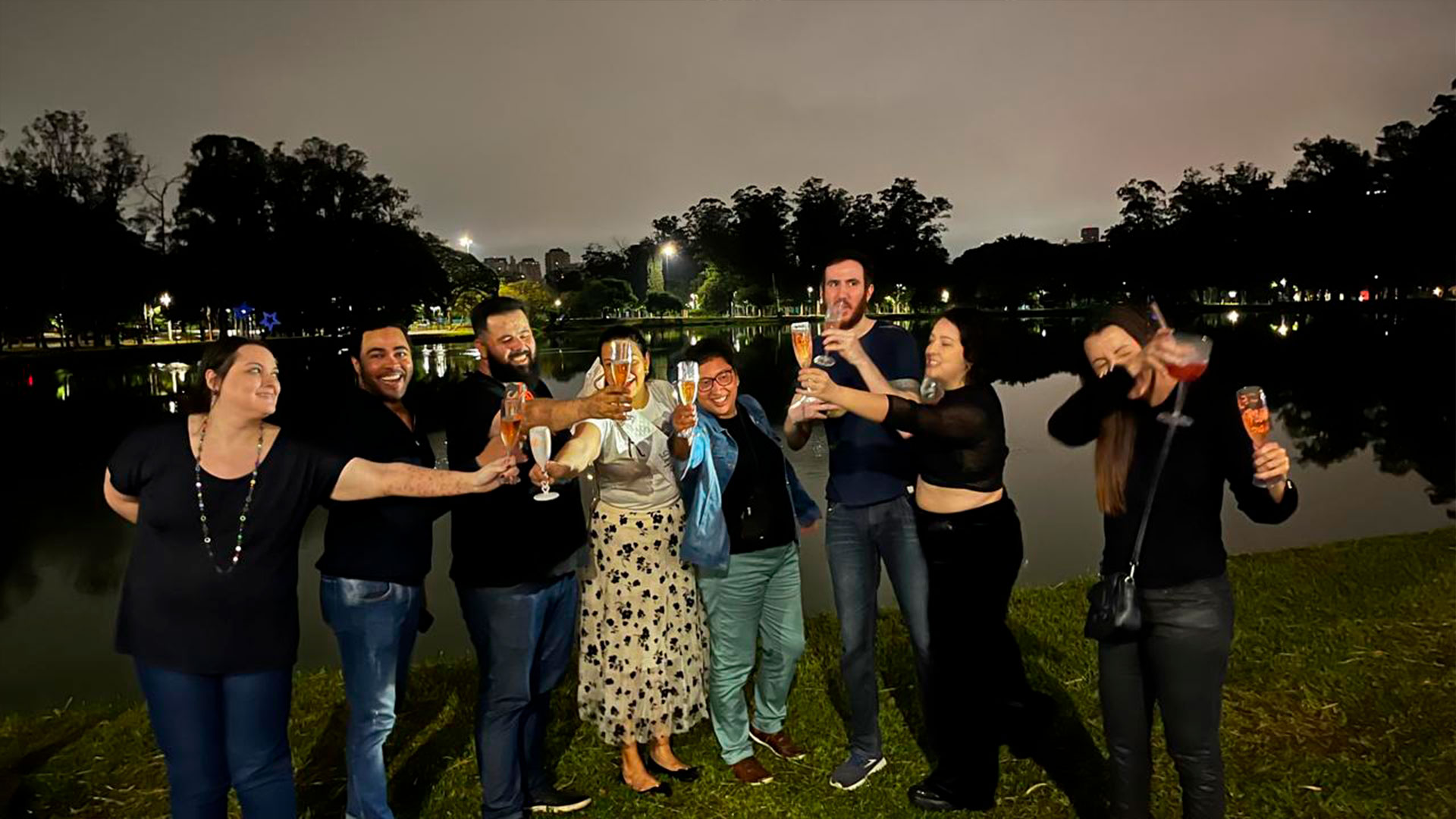 Festa no busão