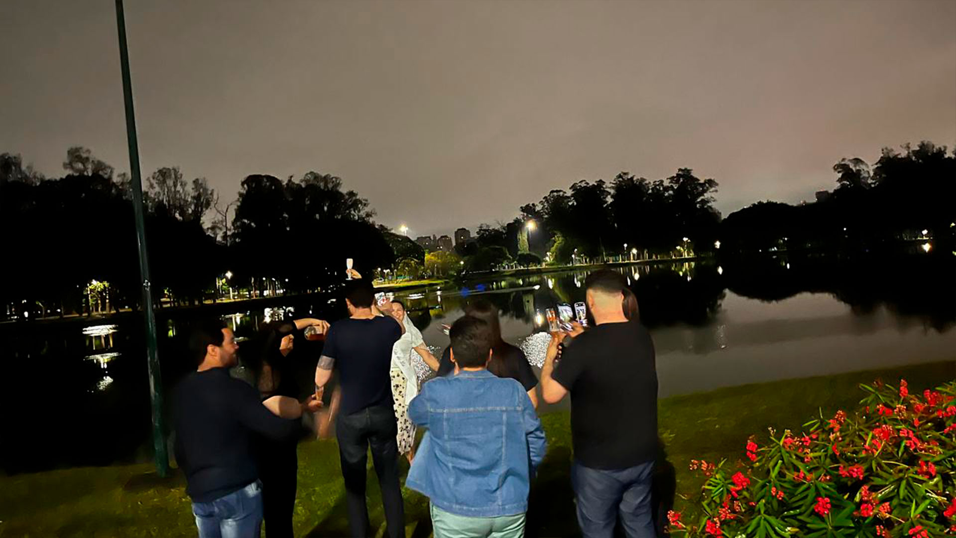 Festa no busão