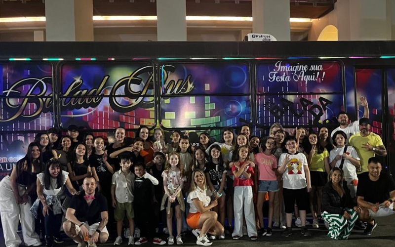 Festa de Aniversário Infantil no Ônibus