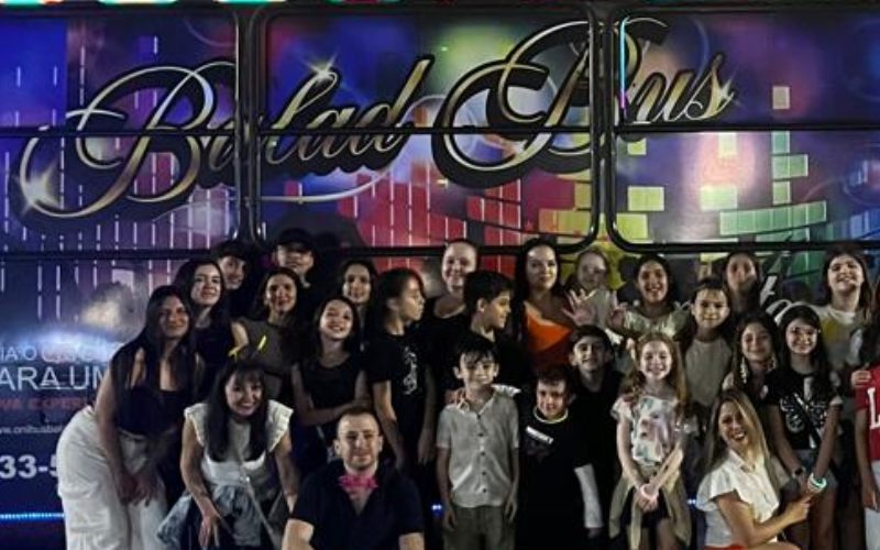 Festa de Aniversário Infantil no Ônibus