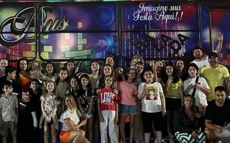 Festa de Aniversário Infantil no Ônibus