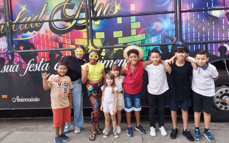 Aniversário Infantil no Ônibus da Diversão