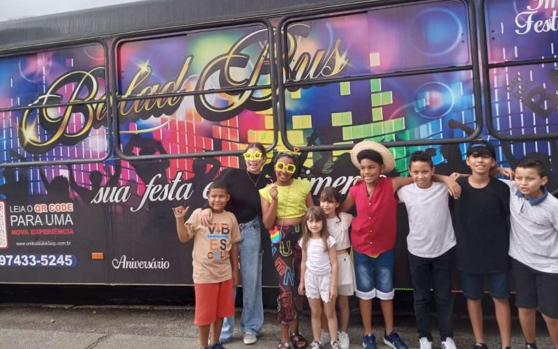 Aniversário Infantil no Ônibus da Diversão