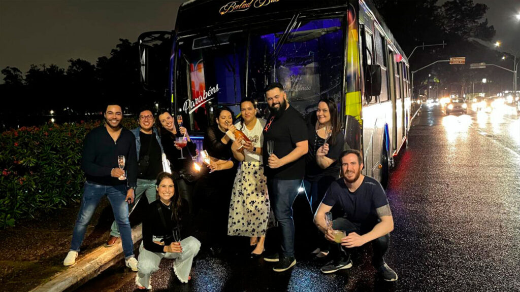 Balada no ônibus